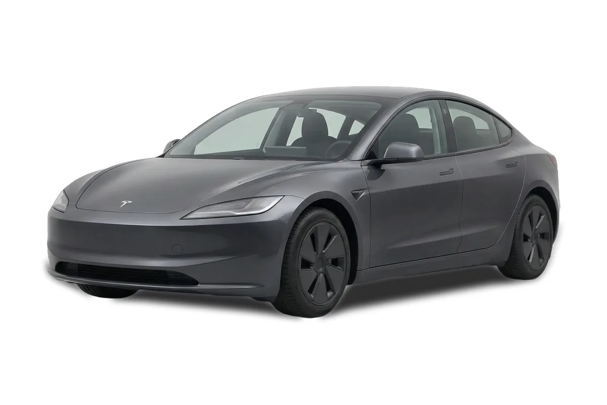 Tesla Model 3, drop shadow