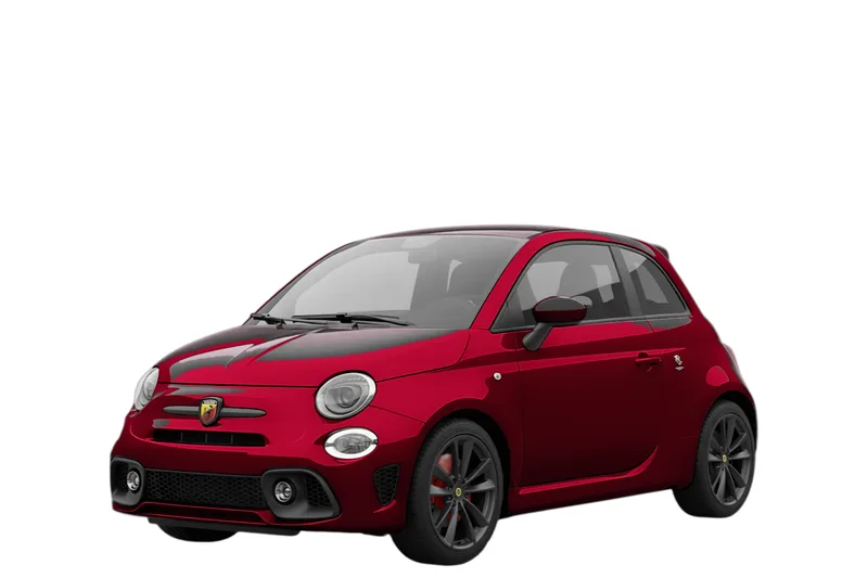Abarth 595, rendered by the API