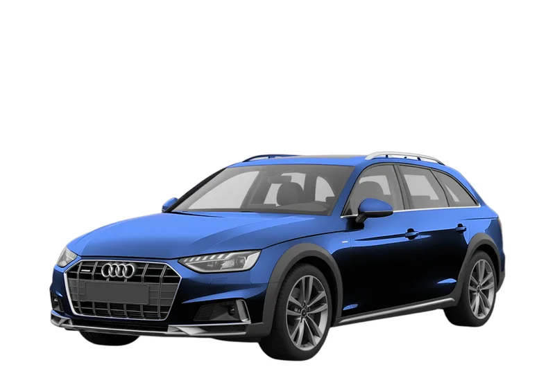 Audi A4 Allroad, rendered by the API