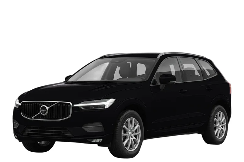 Volvo XC60, rendered by the API