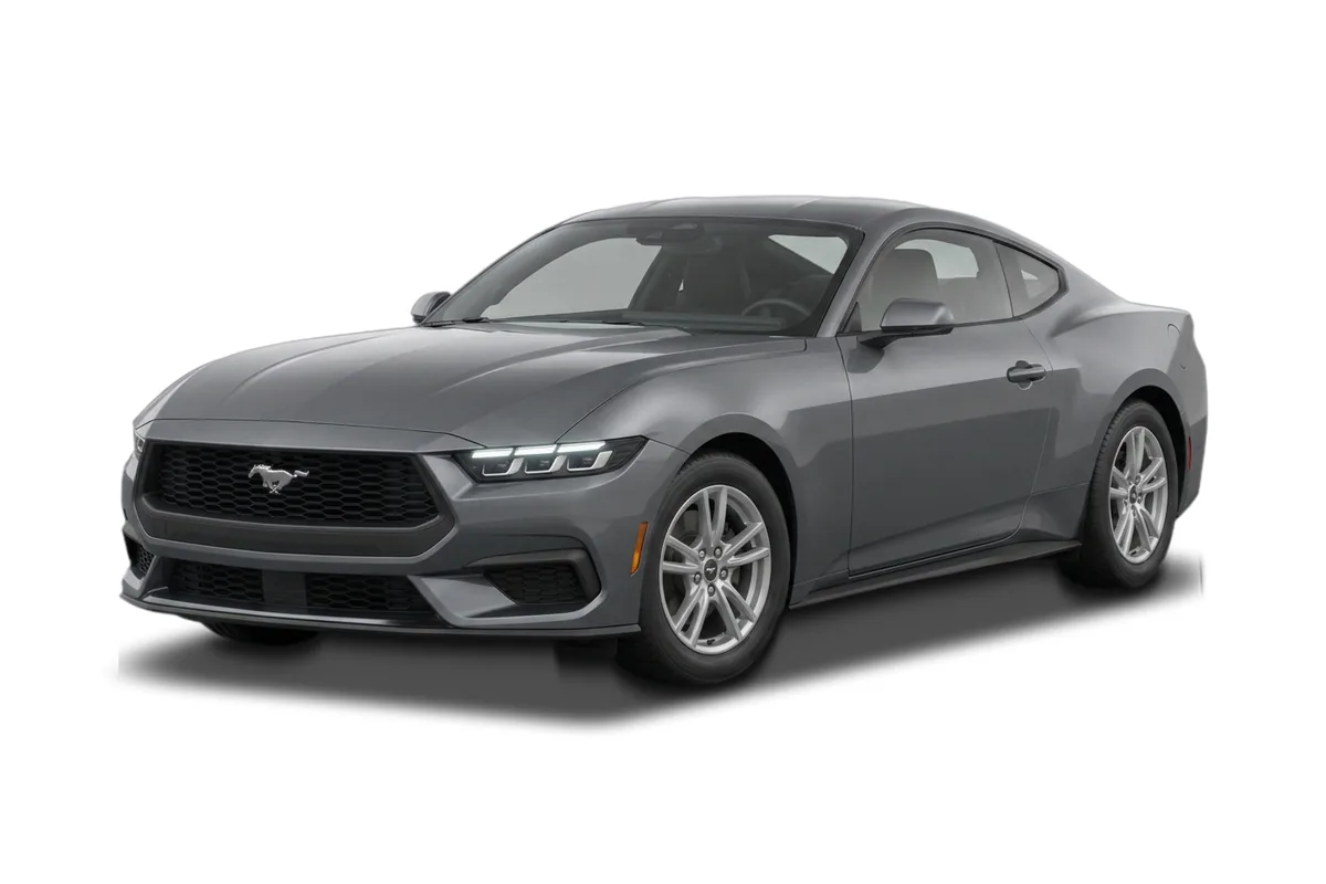 Ford Mustang GT, studio render straight from the API