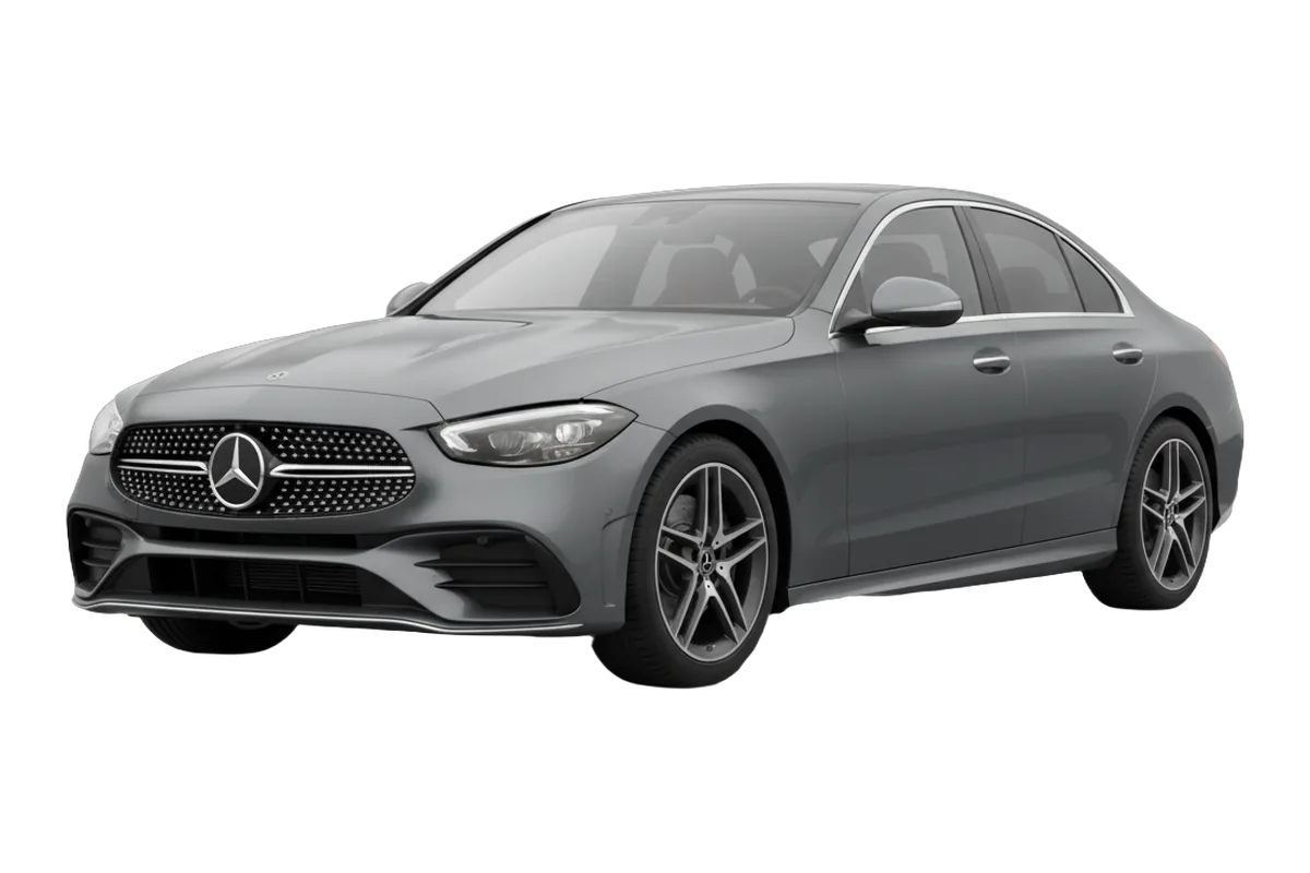 Mercedes-Benz C-Class seen from the front left