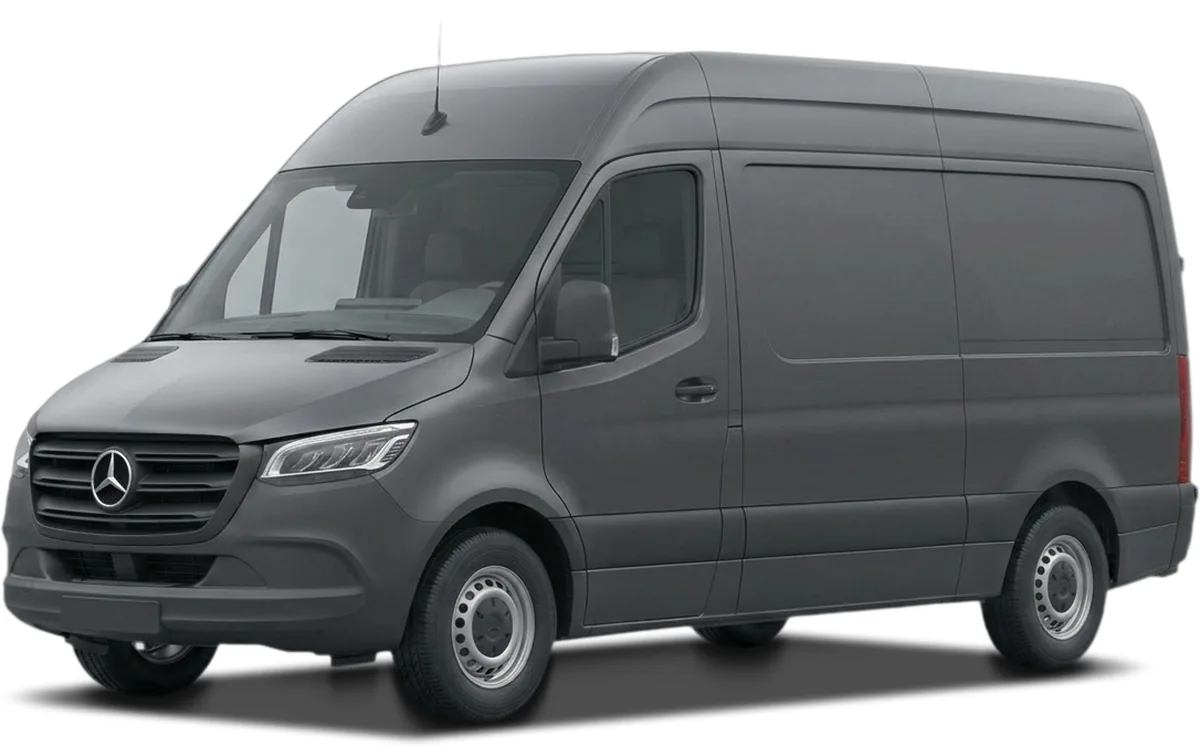 Mercedes-Benz Sprinter, studio render straight from the API