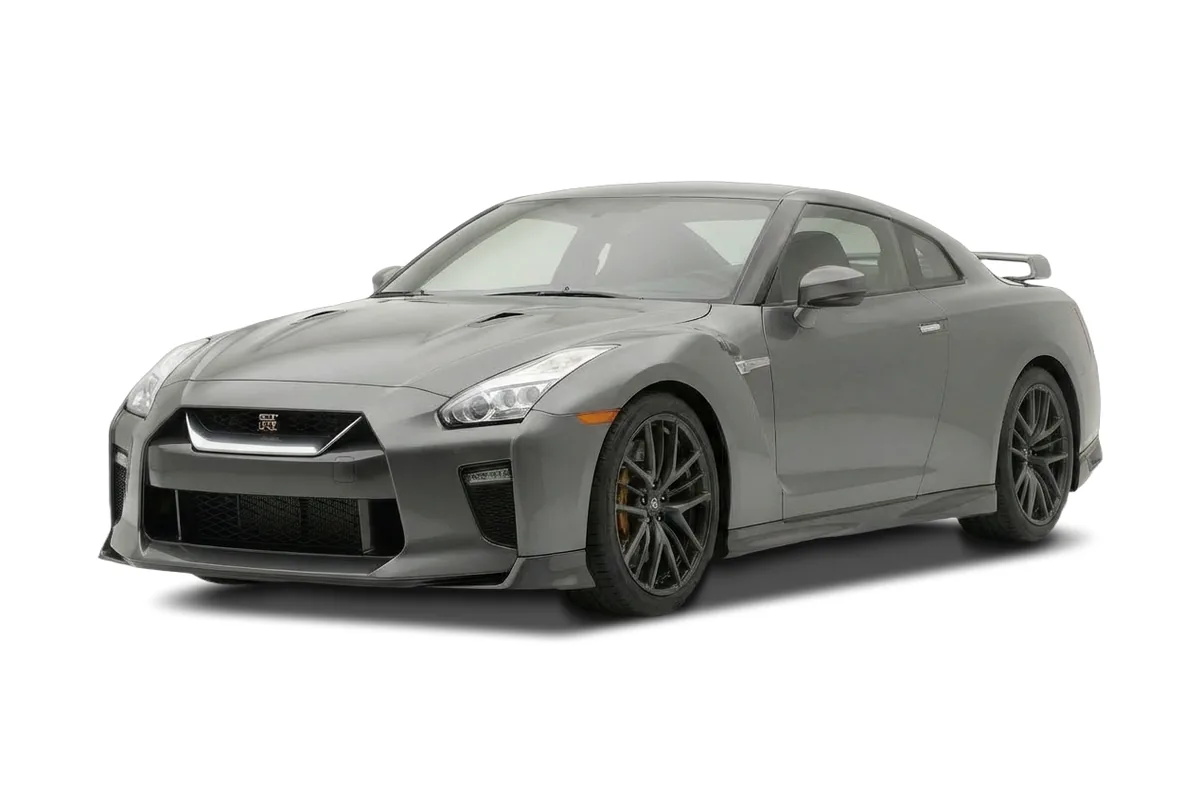 Nissan GT-R, studio render straight from the API