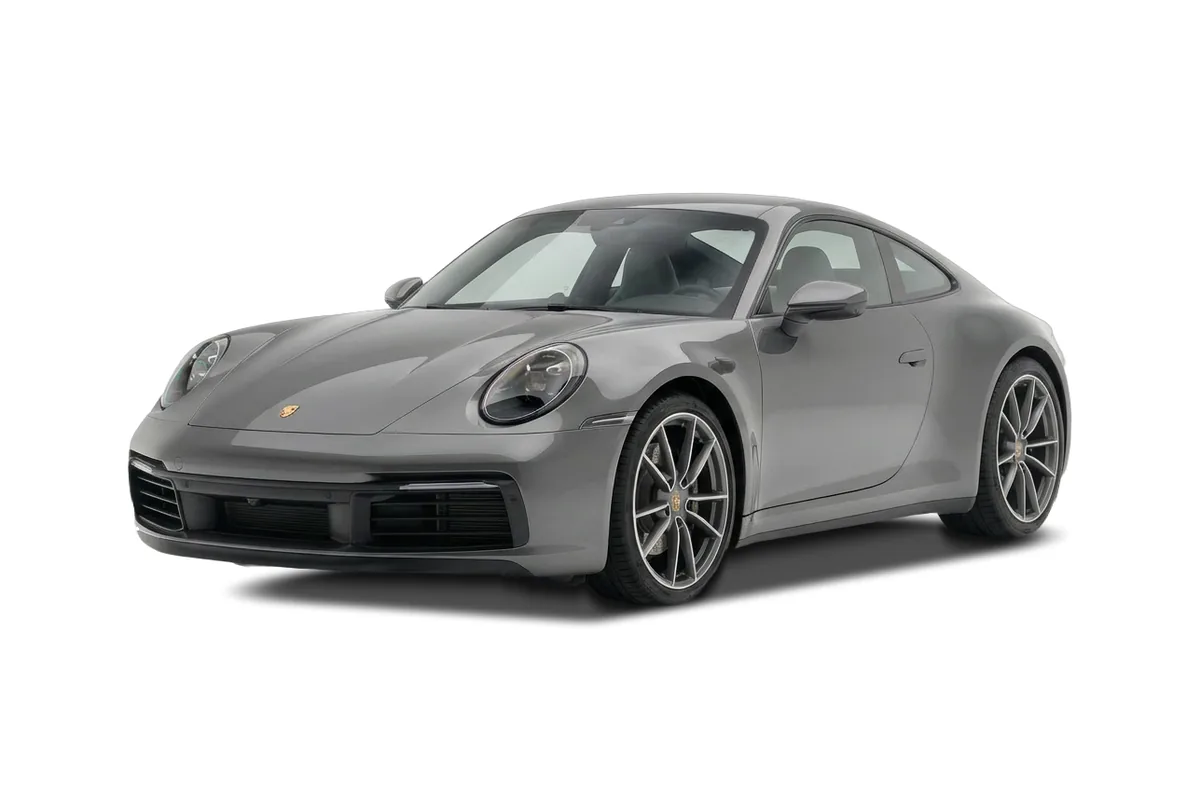 Porsche 911 Carrera, studio render straight from the API