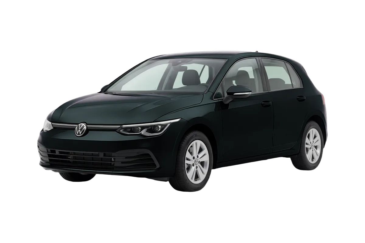 Volkswagen Golf in Alaska Green
