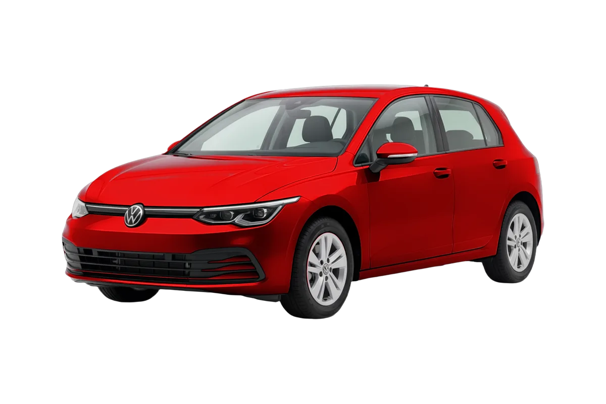 Volkswagen Golf in Amaryllis Red Metallic