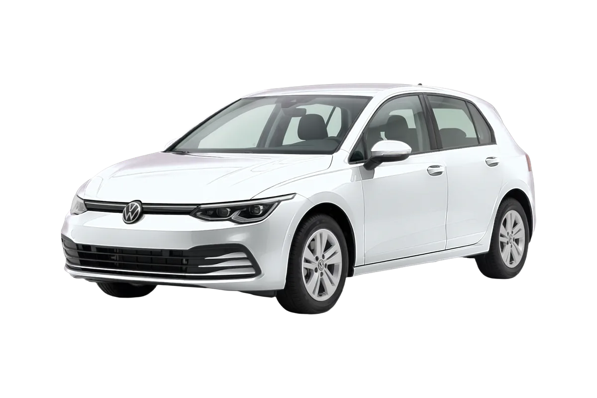 Volkswagen Golf in Arctic White