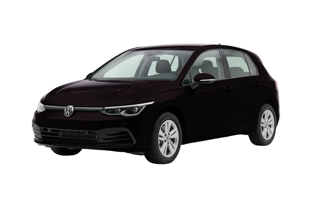 Volkswagen Golf in Black Berry Metallic