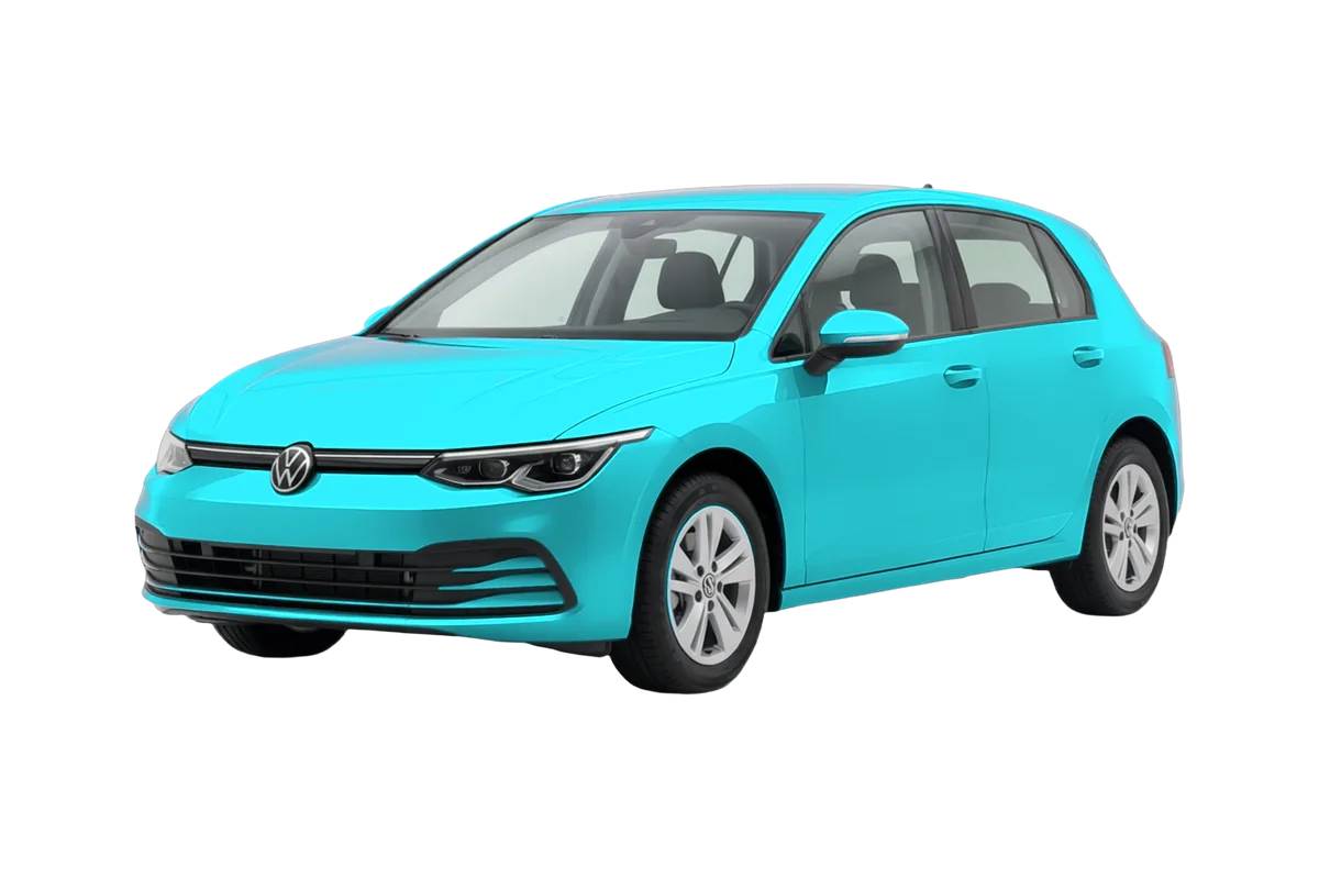 Volkswagen Golf in Sarantos Turquoise